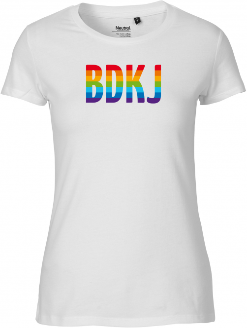BDKJ Rainbow Design - Frauen (T-Shirt fitted) 